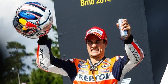 5 Kejutan di MotoGP Ceko 2014, Marquez akhirnya tumbang