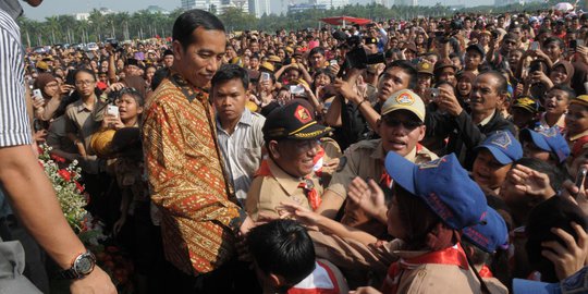 Jokowi janji terima saran aktivis HAM untuk kandidat menteri