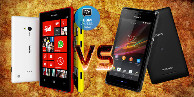 sony xperia m vs nokia 720