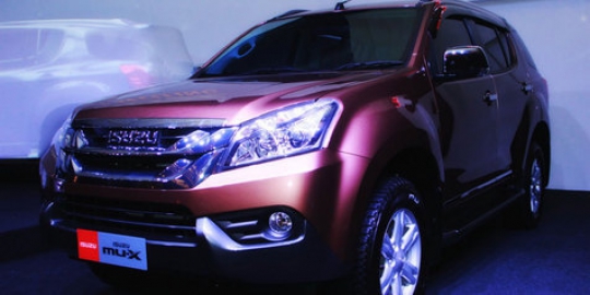 Isuzu MU-X pasang mesin turbo-diesel 2.5 liter