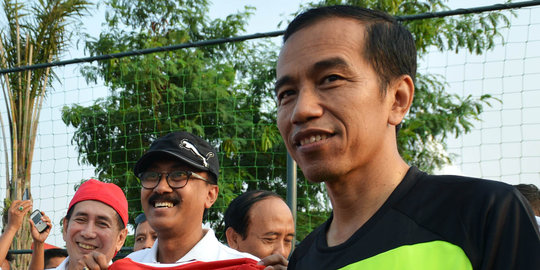 Soal tambahan koalisi, Jokowi bilang 'gak usah ngebet banget'