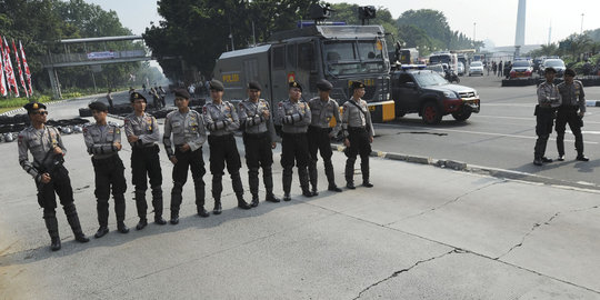 Tim penjinak bom dan 6.958 polisi amankan KPU di Lampung