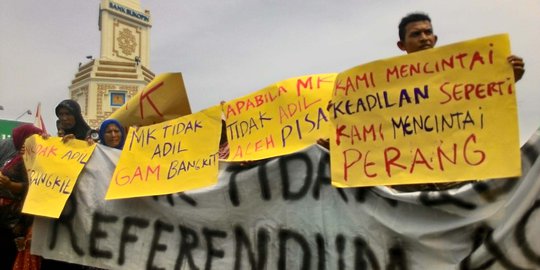 Pendukung Prabowo-Hatta di Aceh ancam bangkitkan GAM
