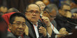 Ekspresi tim kuasa hukum Prabowo saat dengar putusan hakim MK