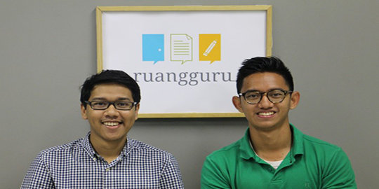 RuangGuru, startup yang bergerak di bidang pendidikan online