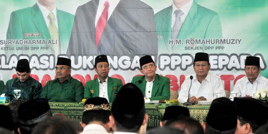 PPP: Gugatan Prabowo ditolak MK, the game is over