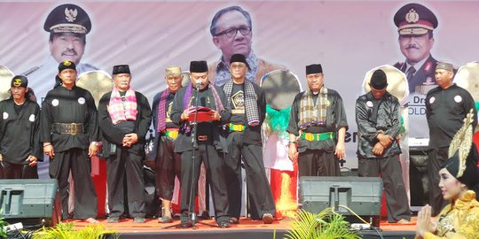 Pendekar Banten, deklarasi menolak ISIS di Festival Debus