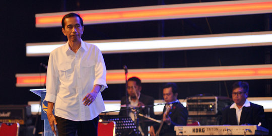 Jokowi: Lho nanti dulu, relawan jangan bubar