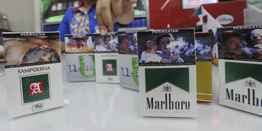 Moncernya bisnis kotak rokok, akali gambar 'horor' bungkus rokok