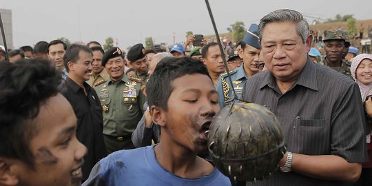 Presiden SBY resmikan patung Yesus di Mansiman Papua Barat