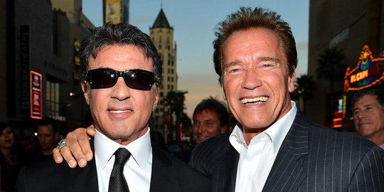 Arnold Schwarzenegger, Sylvester Stallone nyatakan dukung Israel