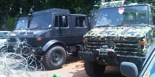 Polda Metro tunggu pemilik mobil unimog massa Prabowo