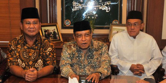 Ical bantah koalisi Merah Putih dibentuk demi menangkan Prabowo