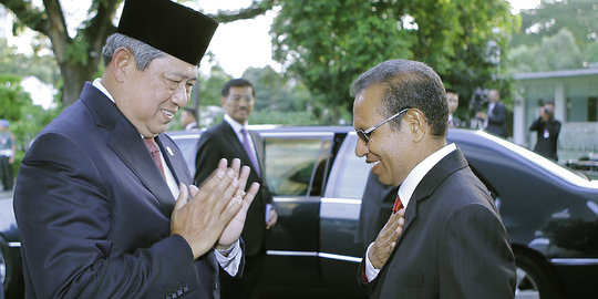Jamuan makan siang, SBY pamitan kepada Presiden Timor Leste