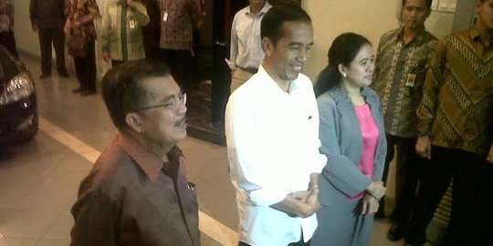 Pertemuan Jokowi-JK dan Mega bahas soal APBN 2015