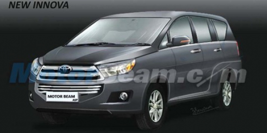 Satu lagi render Toyota Kijang Innova yang sedikit \'beda\'