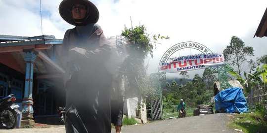 BPBD Jateng: Jalur evakuasi pengungsi Gunung Slamet rusak