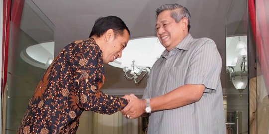 Jokowi dan SBY bertemu di Istana Tampak Siring bahas isu BBM