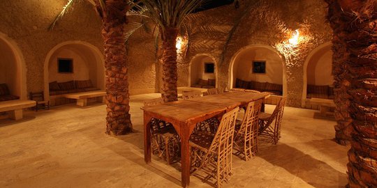 Adrere Amellal, hotel 'istana pasir' di tengah gurun Mesir