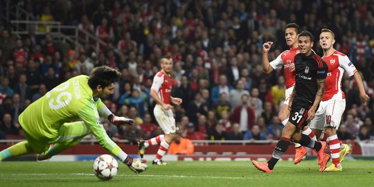 The Gunners bekuk Besiktas 1-0