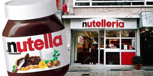 Nutellaria, restoran bertema Nutella pertama di dunia