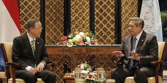 Bertemu Sekjen PBB, Presiden SBY bahas situasi di Jalur Gaza