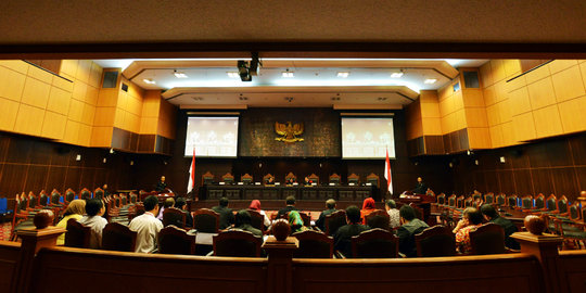 Sidang perdana uji materi UU MD3 di Mahkamah Konstitusi