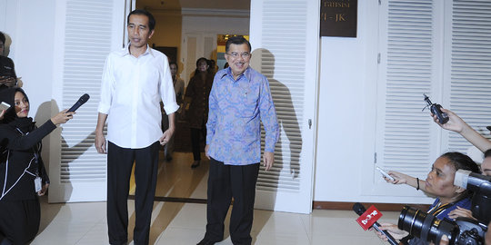 JK ucapkan terima kasih para kiai NU ikut menangkan Jokowi