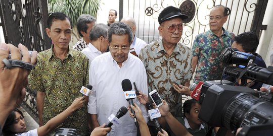 Kunjungi rumah Hamzah Haz, politisi senior PPP bahas nasib SDA