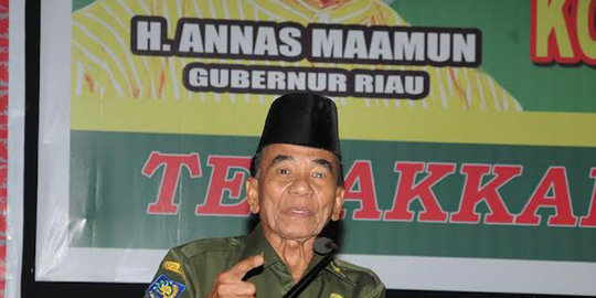 Sudah umur 74 tahun, Gubernur Riau dilaporkan kasus pencabulan