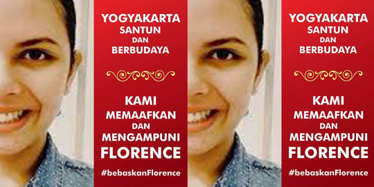 #SaveFlorence, hashtag khusus untuk bela Florence bermunculan