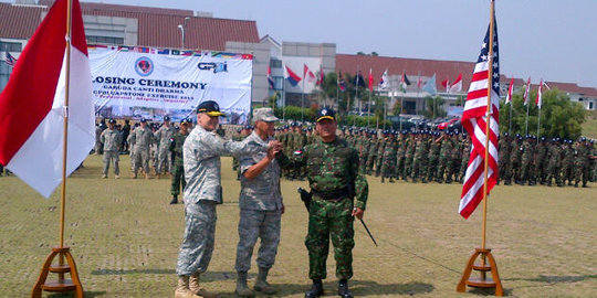 TNI tutup pelatihan militer bersama lintas negara di Sentul