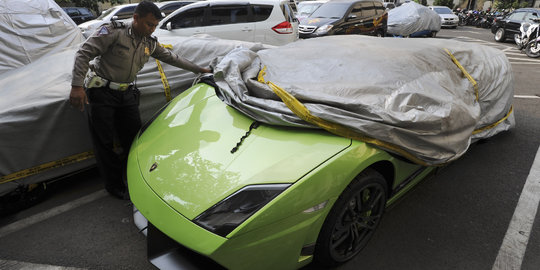 Ini Lamborghini Haji Lulung yang disita Polda Metro Jaya