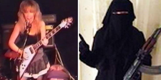 Rocker perempuan asal Inggris gabung dengan ISIS