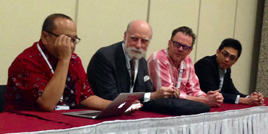 Google-Vint Cerf akhirnya dapat temui komunitas ICT Indonesia