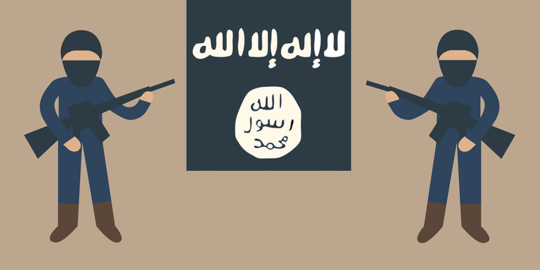 Bawa bendera ISIS, eks teroris dibekuk saat akan bunuh istri