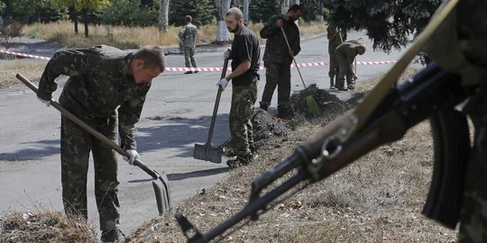 Kisah tawanan perang Ukraina disuruh kerja bakti tentara Rusia