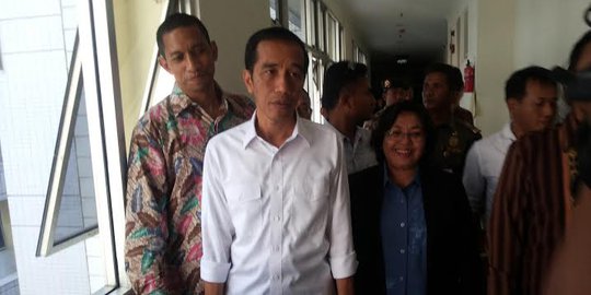 Dijenguk Jokowi di RS Koja, Korban KM Paus minta pulang
