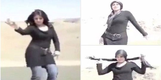 Video wanita diduga dari Iran berjoget dan lepas jilbab