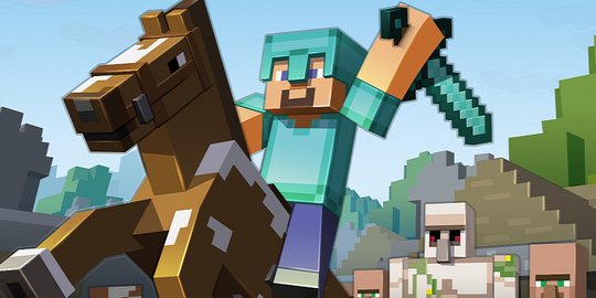 Aktif bermain Minecraft, siswa cepat belajar bahasa Inggris?