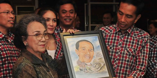 Sebelum tutup usia, istri Henk Ngantung jadi relawan Jokowi