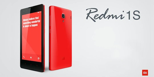 Xiaomi Redmi 1S kembali hadir minggu depan