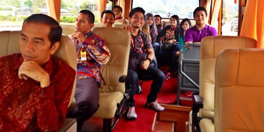 Cerita Jokowi selamatkan rombongan wartawan dari cegatan polisi