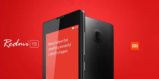 Spesifikasi Xiaomi Redmi 1S, smartphone yang ludes dalam 7 menit