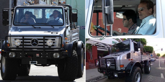  Unimog  milik sang Terminator dijual bro merdeka com