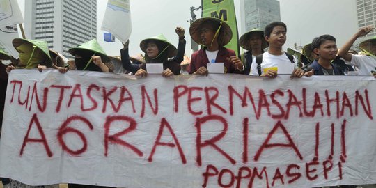 Konflik agraria di era SBY meningkat