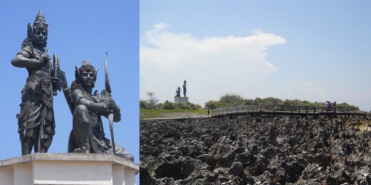 Patung Krisna & Arjuna jadi mascot pulau mungil Paninsula