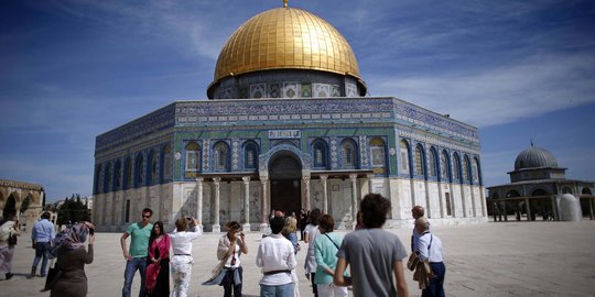 Israel bongkar jalan menuju kompleks Masjid Al-Aqsa