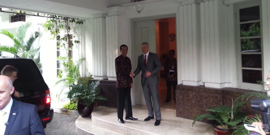 Usai bertemu SBY, Tony Blair ke rumah dinas Jokowi