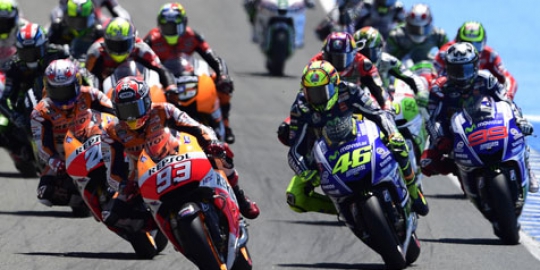  MotoGP  dukung perombakan balap  motor  Amerika merdeka com